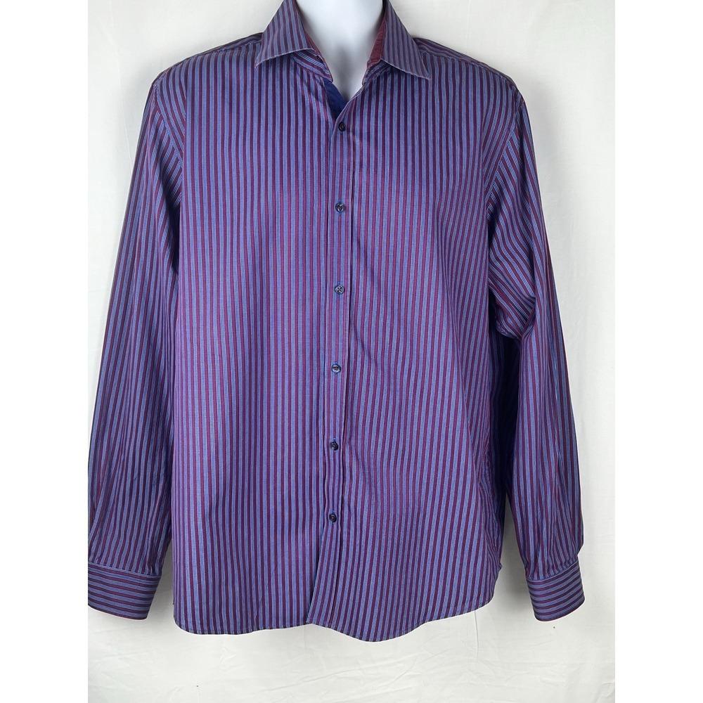 Report Collection Men's XL Long Sleeve Button Up Dress Shirt